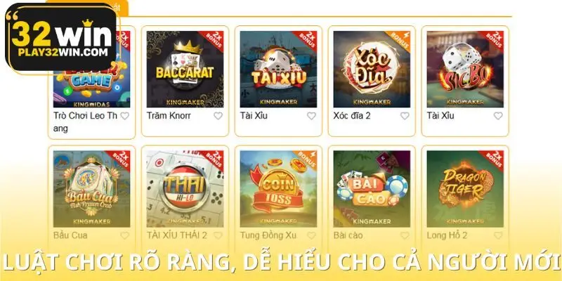 Một số luật chơi chi tiết cho từng trò bài phổ biến