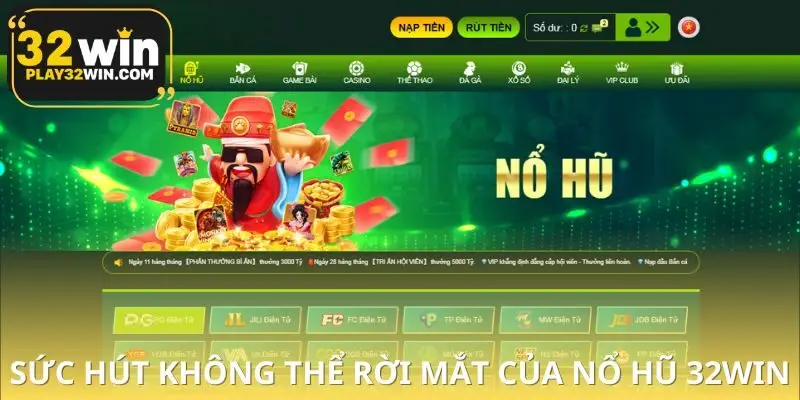Bí mật đằng sau sức hút của game nổ hũ 32WIN
